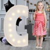 3FT Marquee Light Up Letters C, Big Marquee Letter for