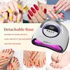 DMJWAN UV Lampe für Gelnägel, Professionelle Nagel 300W UV Lampe