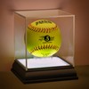 Softball Display Case with Led Light, UV Protected Cube with