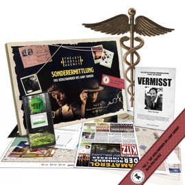The Code Agency Special Determination Crime Game Fall 2 - The Disappearance of Gary Sander - Escape Room Game - Crime Scene Game - Detective Game - from 14 Years