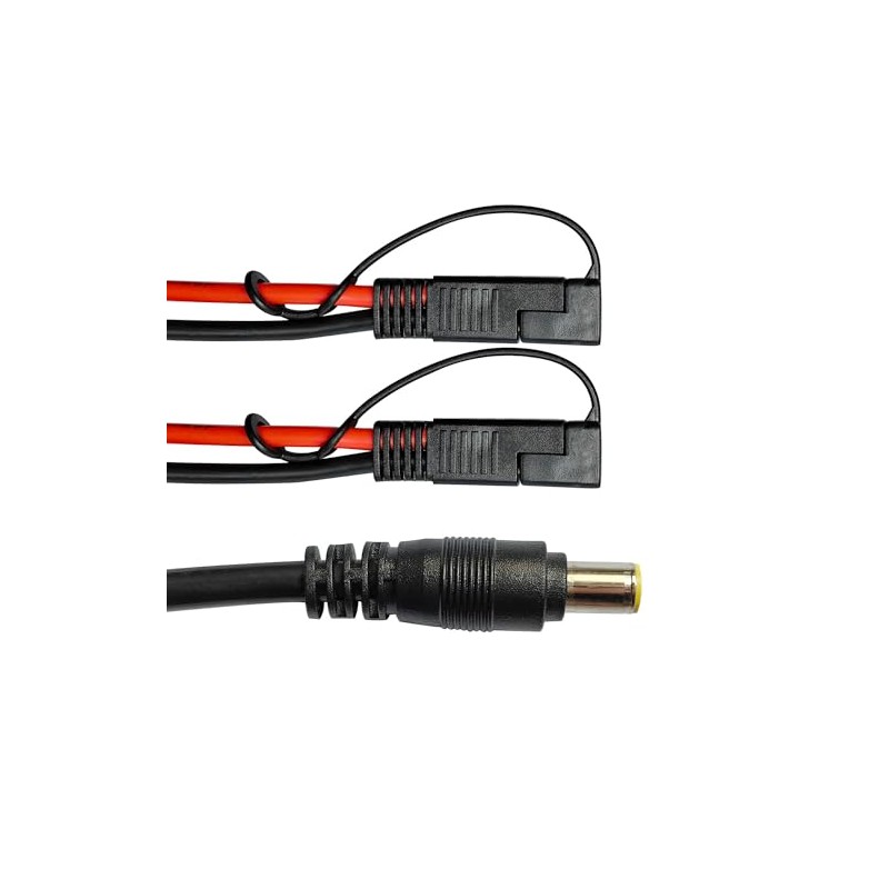 Faoyliye 10AWG SAE to DC 8mm Cable,DC 8mm Male to