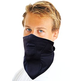 GEARS Storm Breaker Bandana | Half Face Mask | Breathable 4-Way Stretch Neck Protection for Active Riders & Snowsport Athletes | Windproof & Waterproof | Winter Motorcycle Riding (Large/X-Large)