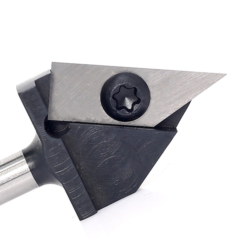 Insert Carbide V-Groove 60-Degree Router Bit 1/4 Inch Shank, Replacement