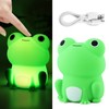 Kakalote Cute Frog Night Night,Soft Silicone Sleeping Night Lamp,Dimmable Timer
