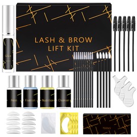 kit de permanente de pestañas,Kit de Levantamiento de Pestañas  Rizado De Pestañas Lash Liftingadecuado para salón de belleza para uso profesional... 
