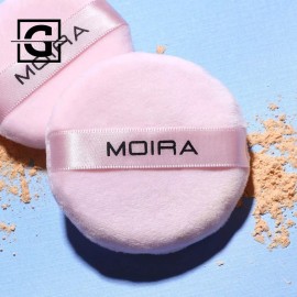 Moira Esponja De Maquillaje Puff Redonda Rosa