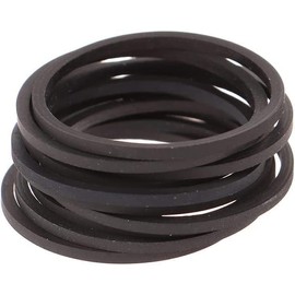 10Pcs Black Disk Drive Rubber Belt Replacement for Accessories