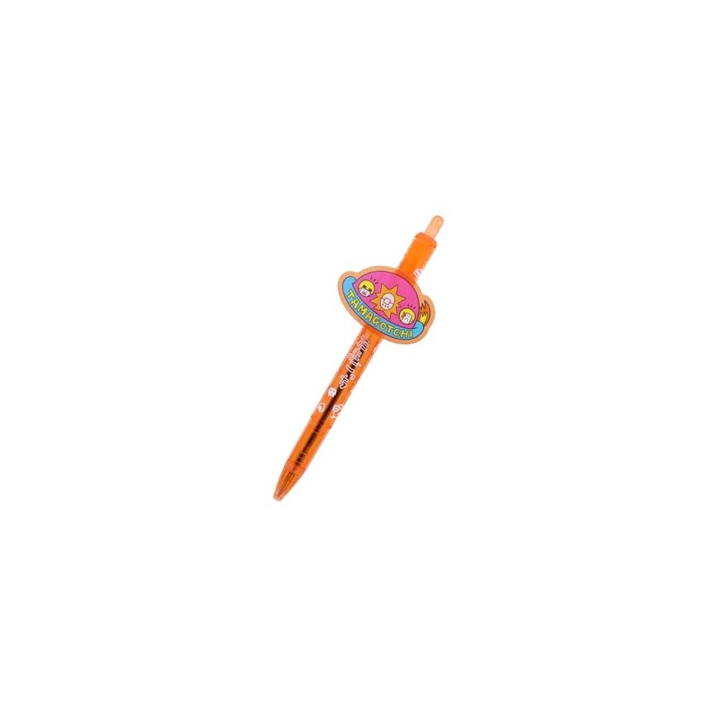 Sunstar Stationery Tamagotchi Ballpoint Pen with Plate D Acrylic Plate