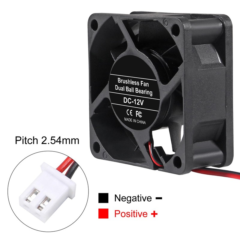 4 Pack 60mm x 60mm x 25mm 12V Dual Ball