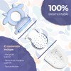 Chupón/Chupete Ergonómico para Frutas, Papillas y Cereales con Seguro y