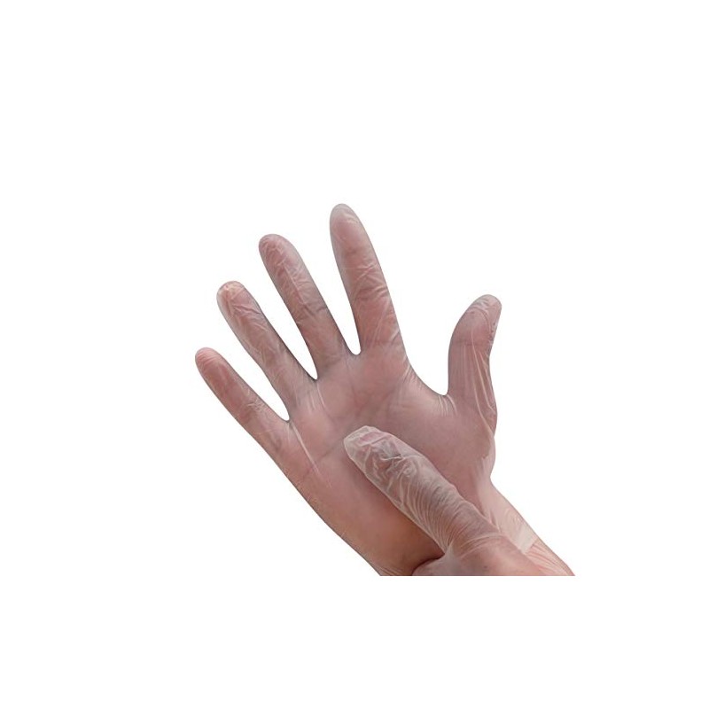 GUANTE AMBIDERM VINYL LIBRE DE POLVO CHICO CAJA C/100 PIEZAS