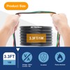 EXQUMART 5 Pcs Heavy Duty Alligator Clips Electrical, Dual Ended