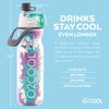 O2COOL Mist 'N Sip Misting Water Bottle 2-in-1 Mist And