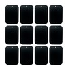 BGJRBY Mount Metal Plate（12Pack） for Magnetic Car Mount Phone Holder