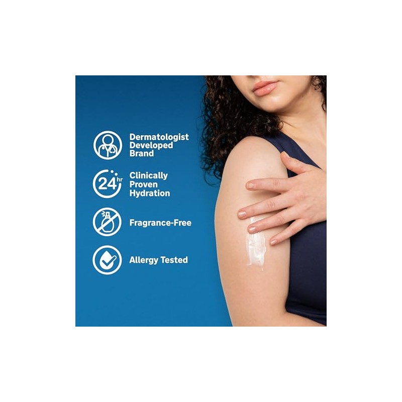 Lubriderm Daily Moisture Lotion, for Normal to Dry Fragrance Free,