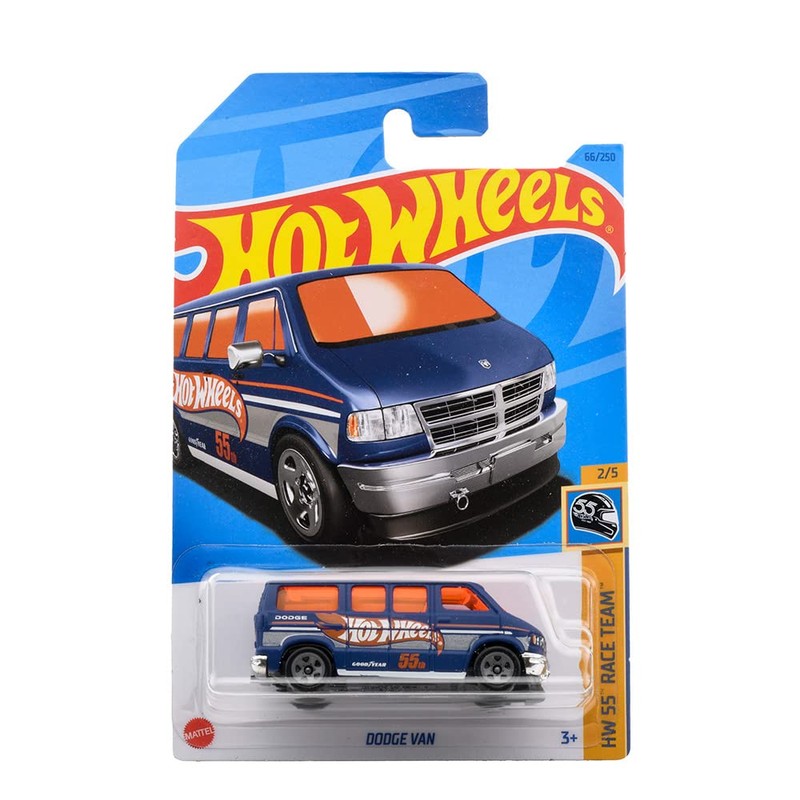 Hot Wheels HNJ83 Basic Car Dodge Van [3 Years Old
