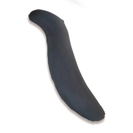 Kinshi Hugging Pillow Beaded Cushion Cover 45.3 x 7.9 inches (115 x 20 cm) (S-Shaped, Cover Only, Sucre Gray)