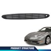PIT66 Front Black Upper Defrost Grill Grille Vent Compatible with