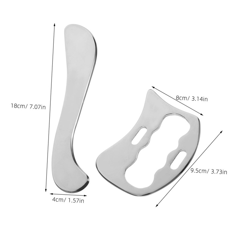 OATIPHO Multi Function Stainless Steel Muscle Scraper Tool for Body
