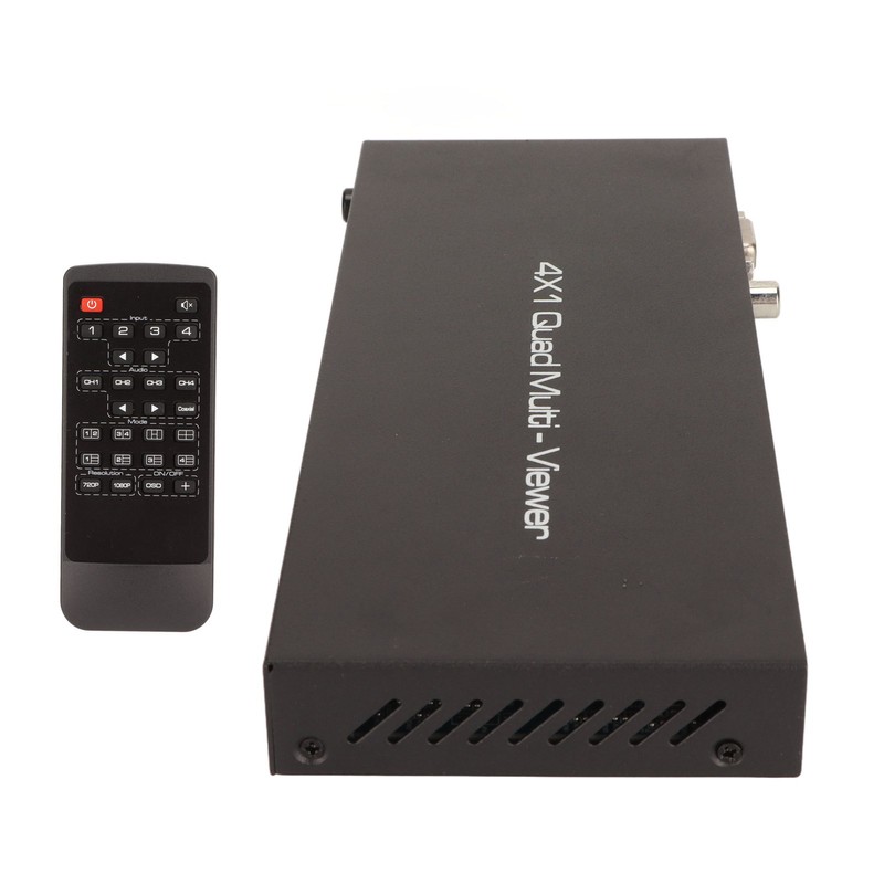 HD Multimedia Interface 4x1 Quad Multi Viewer 4 in 1