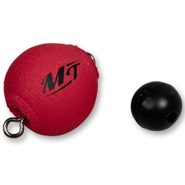 Magic Trout Premium Float Swivel G2 Eva Floating Connection to Spirolinos Twist-Free Fishing for Safe Handling Fishing Accessories, Neon Red, 10 mm