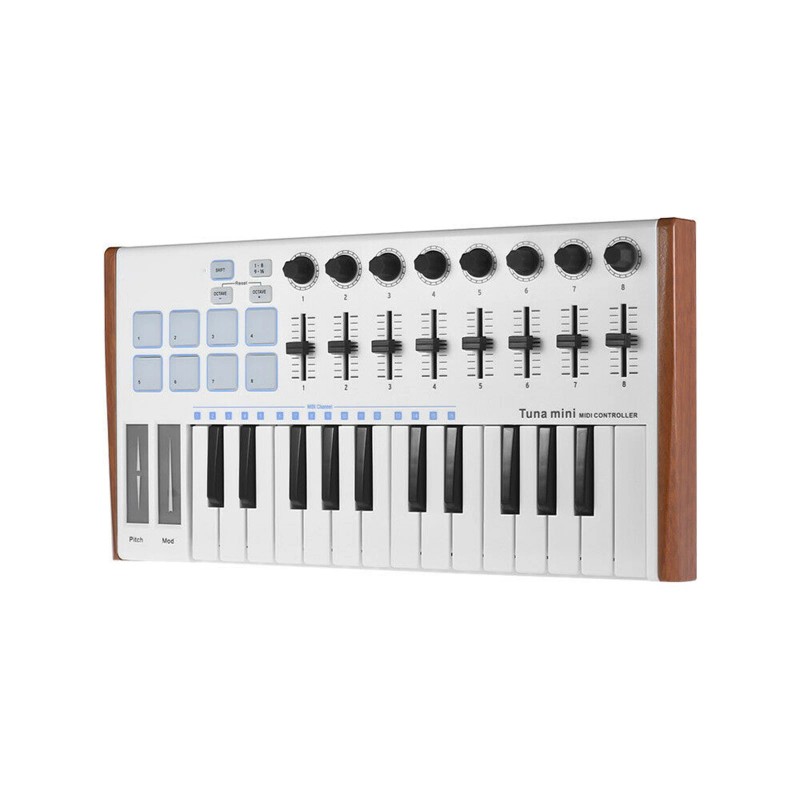 Unbranded WORLDE Tuna Mini USB MIDI Keyboard Controller 25 Key
