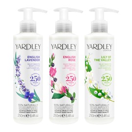 Yardley English Rose Body Lotion, Floral Body Cream with Shea Butter and Vitamin E, Soothing and Nourishing Body Lotion for Women 250ml