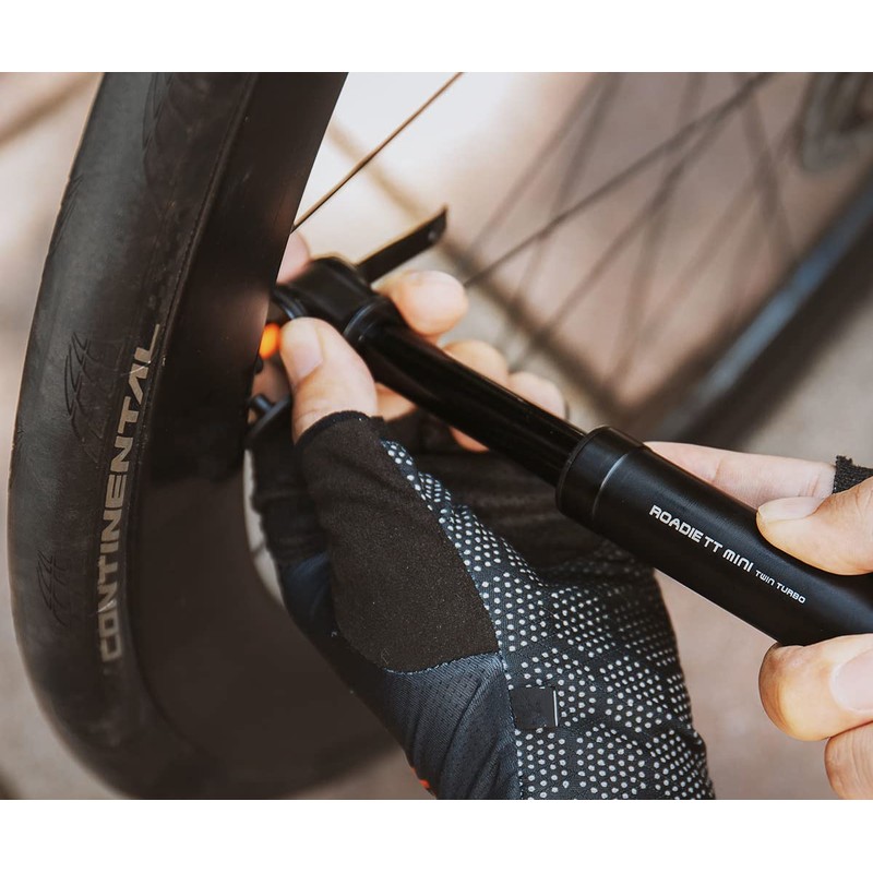 Topeak Roadie TT Mini Pump, Black, 165mm