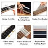 17Pcs Guitar Luthier Tool Set Fret Crowning File Fret Rocker