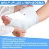 Threlaco 4 Pcs Lymphedema Wraps for Legs Cast Padding Bandage