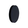 LC LICTOP 2-5/8 Inch Door Hole Cover Plate, Matte Black