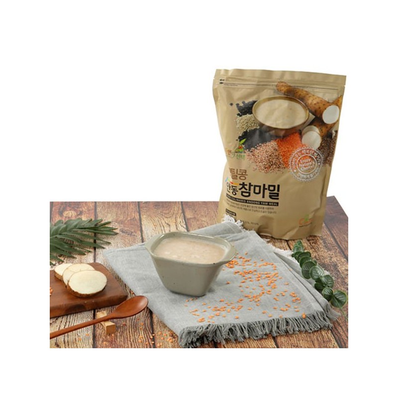 HaeSSalMatChum 렌틸콩 안동참마밀 1.3kg 자연의 선택 영양간식 Andong Cham Mamil