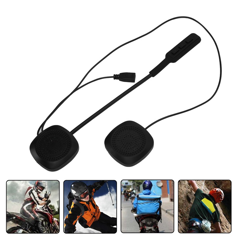 Motorcycle Helmet Bluetooth Headphone Wireless Bluetooth 5.0 Stereo Noise Reduction