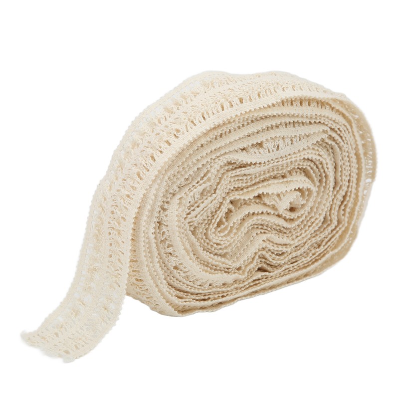 Lace Ribbon Clear Pattern Soft Touch Durable Lace Sewing Trims