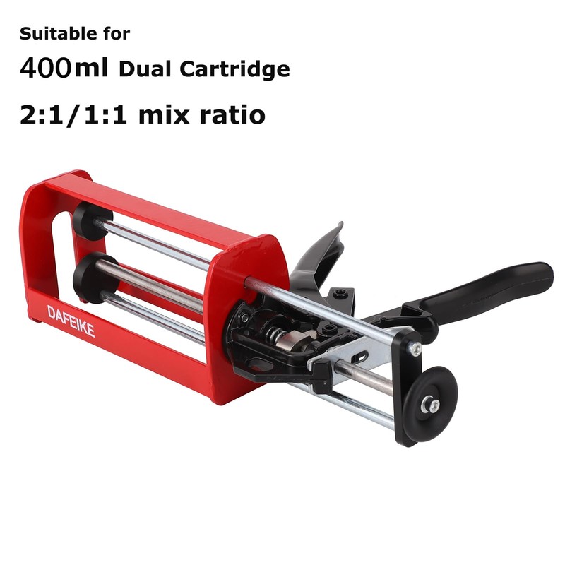 DAFEIKE 400 ml Epoxy Gun Dual Component Caulking Gun Manual