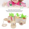 Toddler Radish Matching Car Toy Baby Safe Infant Robust Wooden