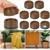 EGTTGIN 8 Pack Furniture Risers 1 Inch, Adjustable Bed Risers