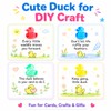 Niceup 345pcs Mini Ducks Figures Tiny Animal for Hiding, Math