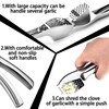Garlic Press, Garlic Press Stainless Steel Garlic Press for Kitchen,