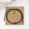 GolbalJew 12 Constellations Crystal Leo Zodiac Bracelets for Women Healing