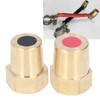 2pcs Battery Connector Revise M8 Brass Good Electrical Conductivity Pile