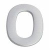 Romak SNN00 Stainless Steel Numeral Stick On, Number 0, 75