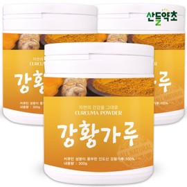 Indian turmeric powder 300gx3 cans Turmeric powder Turmeric / 인도산 강황가루 300gx3통 강황분말 울금