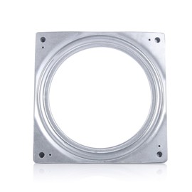 6 Inch Square Lazy Susan Bearing Rotating Swivel Turntable Galvanized Steel for Kitchen Counter Cabinets Pantry