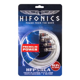 Hifonics HFP5-RCA - 5M Cinchkabel