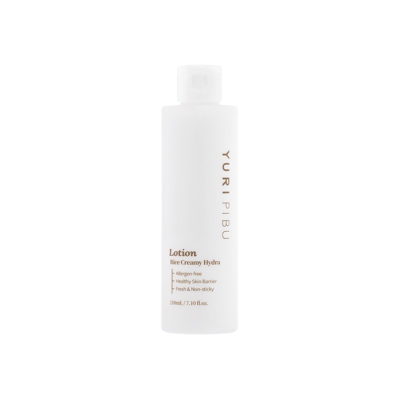 Yuripibu Glass Skin Rice Creamy Moisture Lotion 210ml