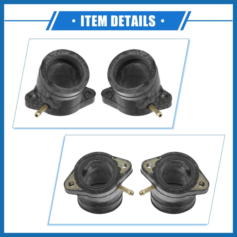 A ABSOPRO Carburetor Intake Manifold Boot Kit Compatible for Yamaha