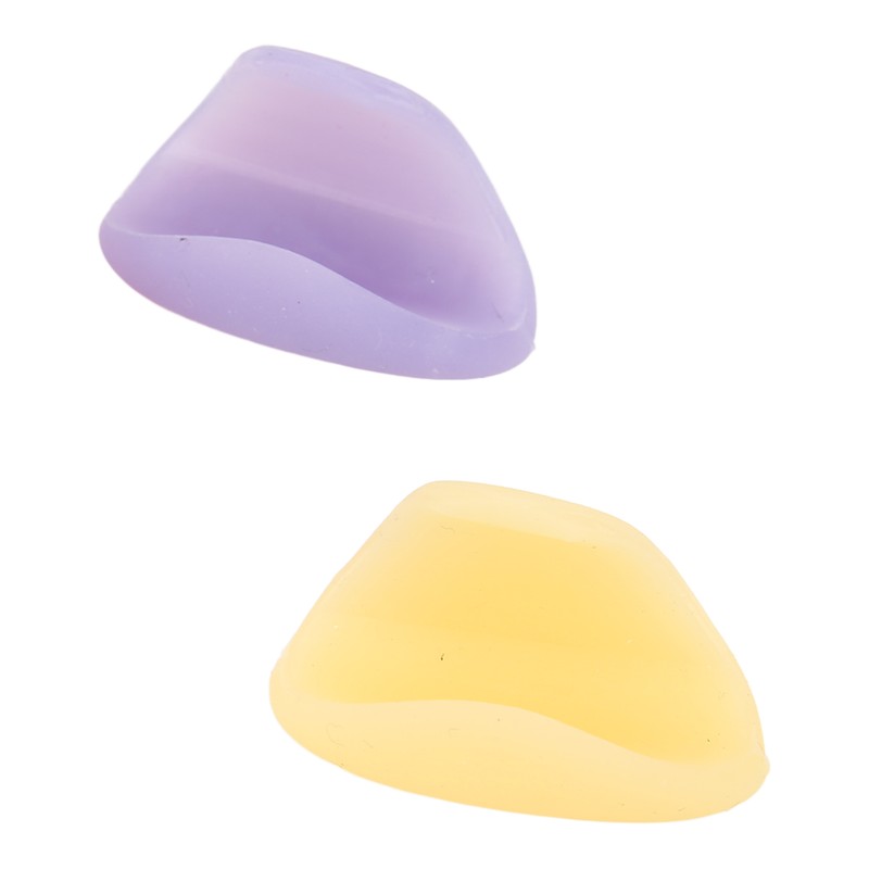 4Pcs Flute Thumb Rest Cushion Colourful Silicone Finger Cover Flutes