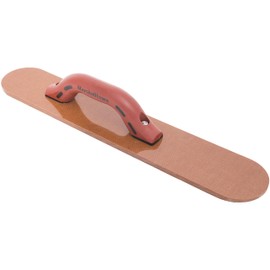 MARSHALLTOWN 18 Inch Round Resin Concrete Hand Float, DuraSoft Handle, Made In The USA, 4498RD