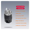 Viborg HiFi Power Plug, Silver-Plated Pure Copper, VM503S, Non-Magnetic, 15A/125V